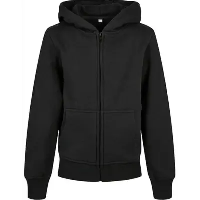 Kids´ Organic Basic Zip Hoody