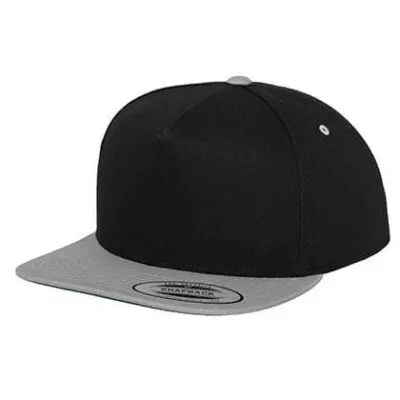 Classic 5 Panel Snapback Cap
