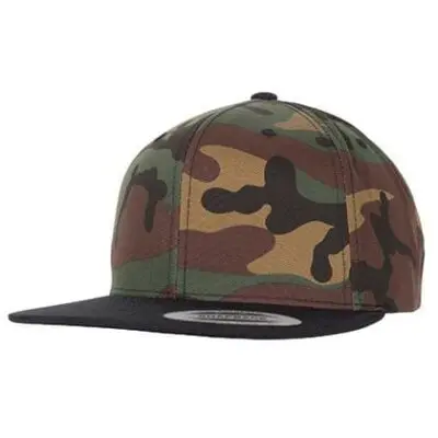 Classic Snapback 2-Tone Camo Cap