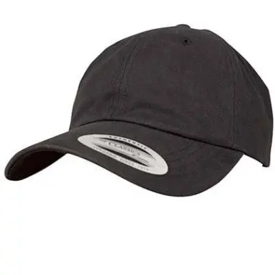 Peached Cotton Twill Dad Cap