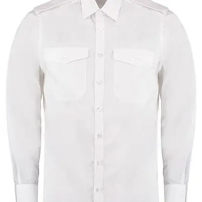 Men´s Tailored Fit Pilot Shirt Long Sleeve
