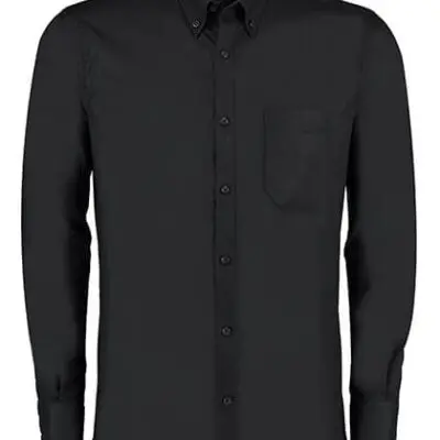 Men`s Slim Fit Workwear Oxford Shirt Long Sleeve