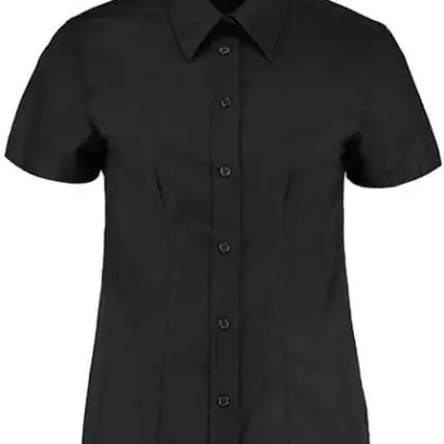 Women´s Tailored Fit Workwear Oxford Shirt Short Sleeve