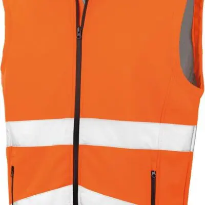 High-viz softshell jacket