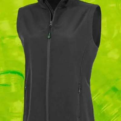 Gerecycleerde dames softshell-bodywarmer
