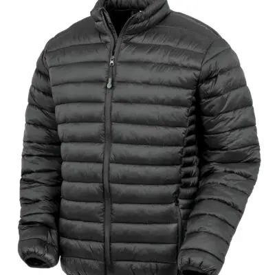 Gerecycleerd, gewatteerd jasje zonder capuchon