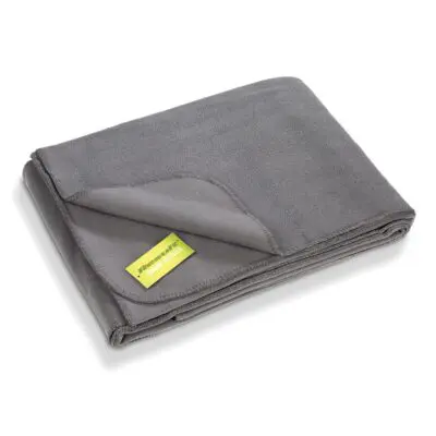 Deken in gerecycleerde fleece