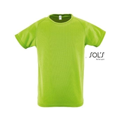 Kids´ Raglan Sleeved T-Shirt Sporty