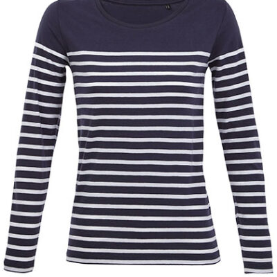 Women´s Long Sleeve Striped T-Shirt Matelot
