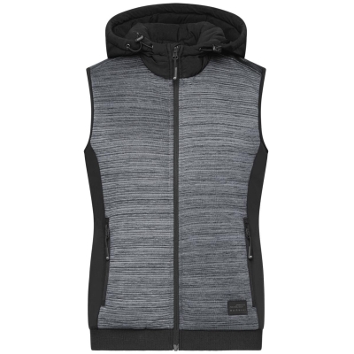 Ladies' Padded Hybrid Vest
