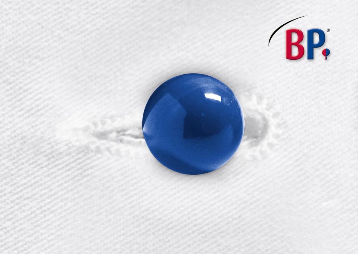 BP® Bolknopen (36 paar per pak)