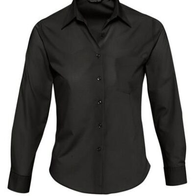 Popeline-Blouse Executive Long Sleeve