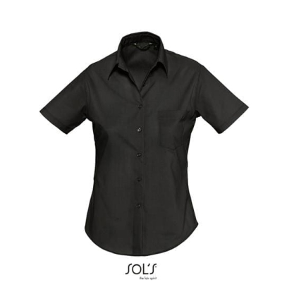 Popeline-Blouse Escape Short Sleeve