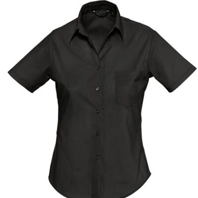 Popeline-Blouse Escape Short Sleeve