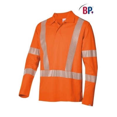 BP® Poloshirt met lange mouwen voor haar & hem