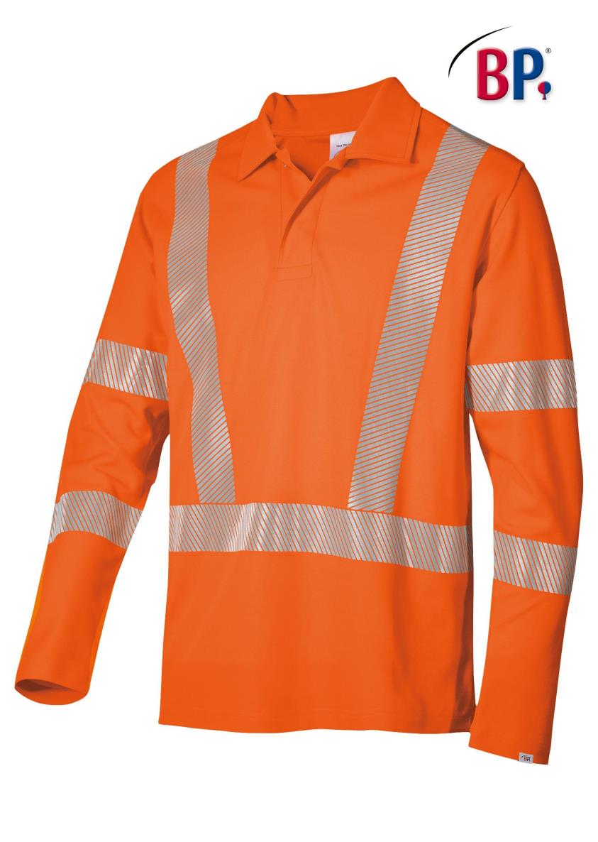 BP® Poloshirt met lange mouwen voor haar & hem