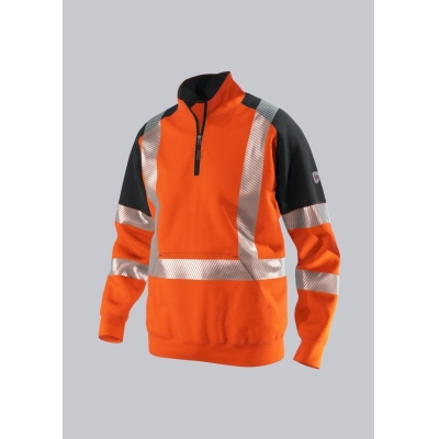 BP® Zip-sweater met hoge zichtbaarheid
