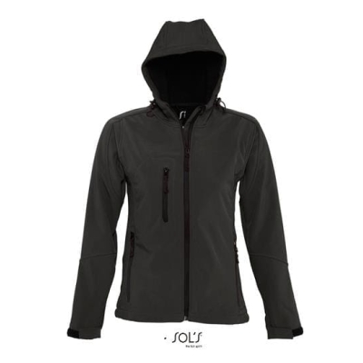 Women´s Hooded Softshell Jacket Replay