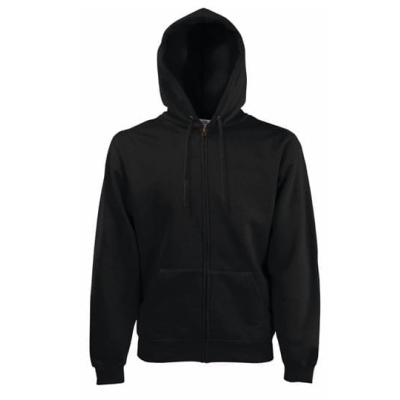 Zip Through Hooded Sweat Premium