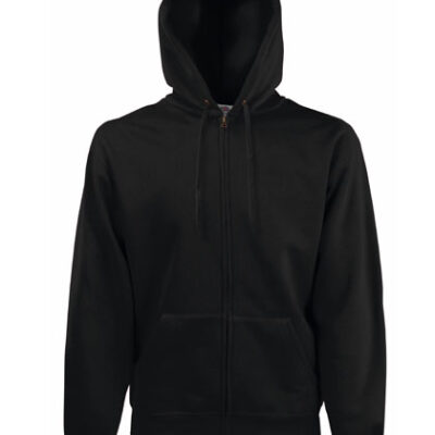 Zip Through Hooded Sweat Premium