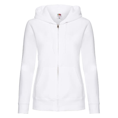 Lady-Fit Hooded Sweat Jacket Premium