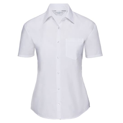 Ladies' SS Poly-Cotton Easy Care