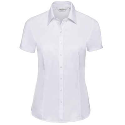Ladies' SS Utimate Herringbone Shirt