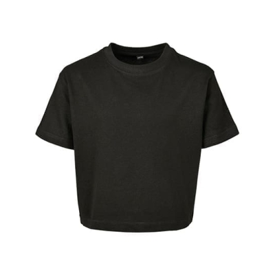 Girls Cropped Jersey Tee