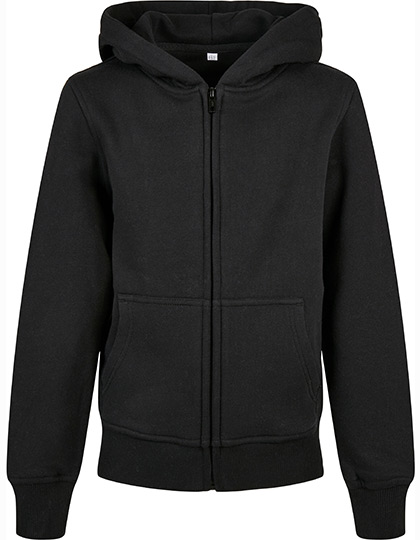 Kids´ Organic Basic Zip Hoody