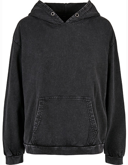 Ladies´ Acid Washed Oversize Hoody