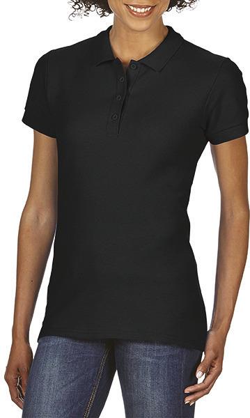 Damespolo Softstyle Dubbele piqué