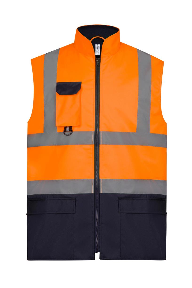 Gewatteerde bodywarmer signalisatie