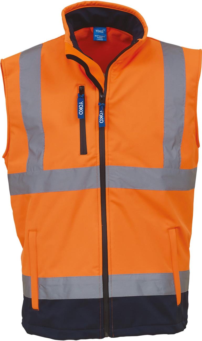 Signalisatiegilet van softshell