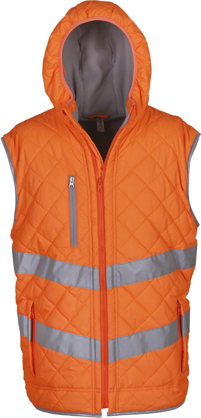 Kensington - Hi-Vis hooded gilet