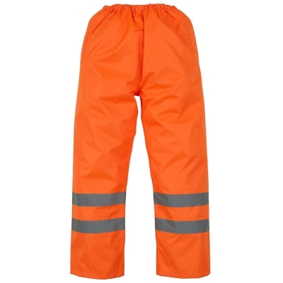 Ademende regenbroek Hi-Vis Soft Flex