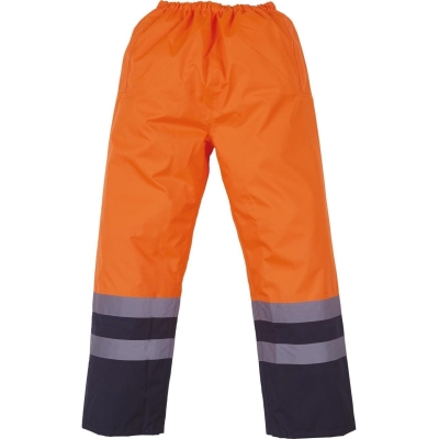 Hi vis waterproof over trousers