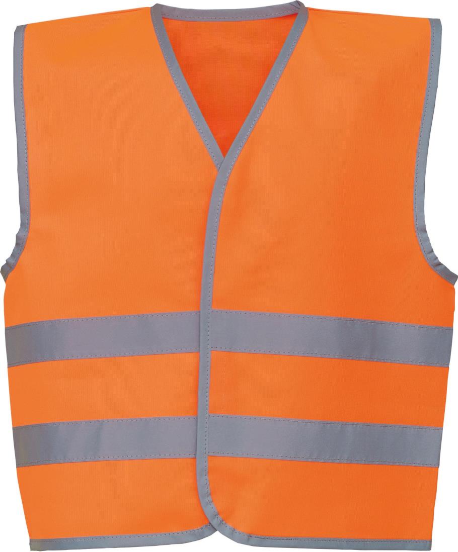 Gilet with Reflective Hem & Strips