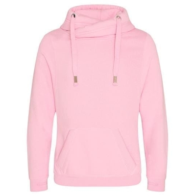 Just Hoods - Cross Neck Hoodie