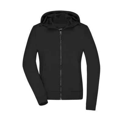 Ladies' Hooded Softshell Jacket