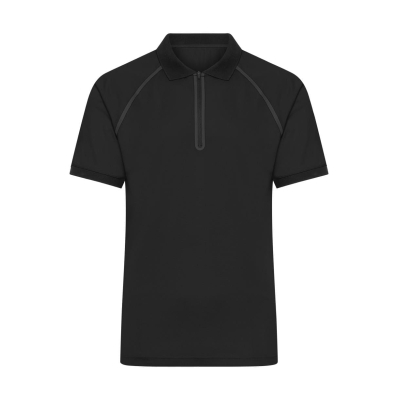 Men's Zip-Polo