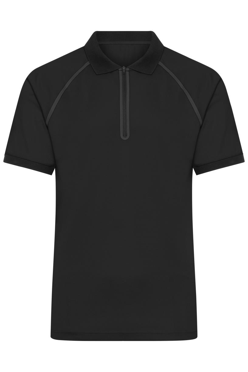 Men's Zip-Polo