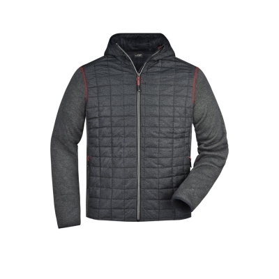 Men's Knitted Hybrid Jacket