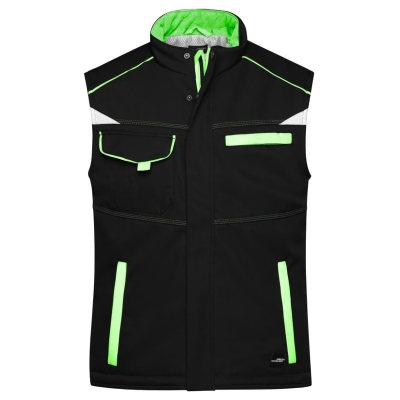 Workwear Softshell Padded Vest - COLOR -