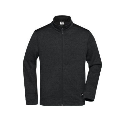 Men's Knitted Workwear Fleece Jacket - STRONG -