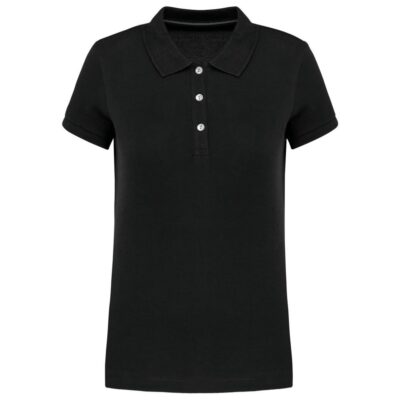 Damespolo Supima® korte mouwen