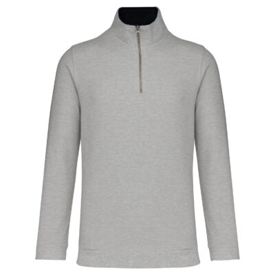 Trucker - Sweater met Ritskraag