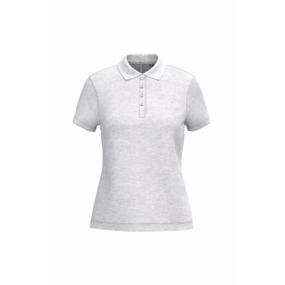 Piqué-damespolo korte mouwen