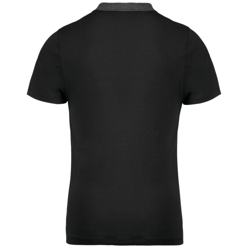 Tweekleurige herenpolo jersey - Afbeelding 2