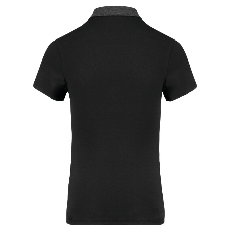 Tweekleurige damespolo jersey - Afbeelding 2