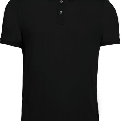 Herenpolo korte mouwen van jersey